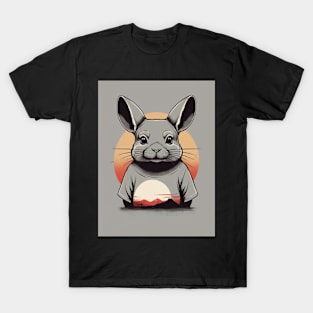 Chinchilla 4 - Japanese Retro Art T-Shirt